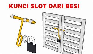 Desain Kunci Pagar Besi